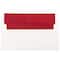 JAM Paper 4" x 8" Foil Lined Invitation Envelopes, 50ct.